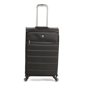 IT LUGGAGE Black 26in Striving Softside Spinner
